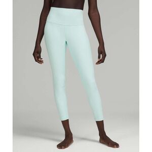 Lululemon Womens Align High Rise Leggings 25" Size 8 Delicate Mint Nulu W5CTCS